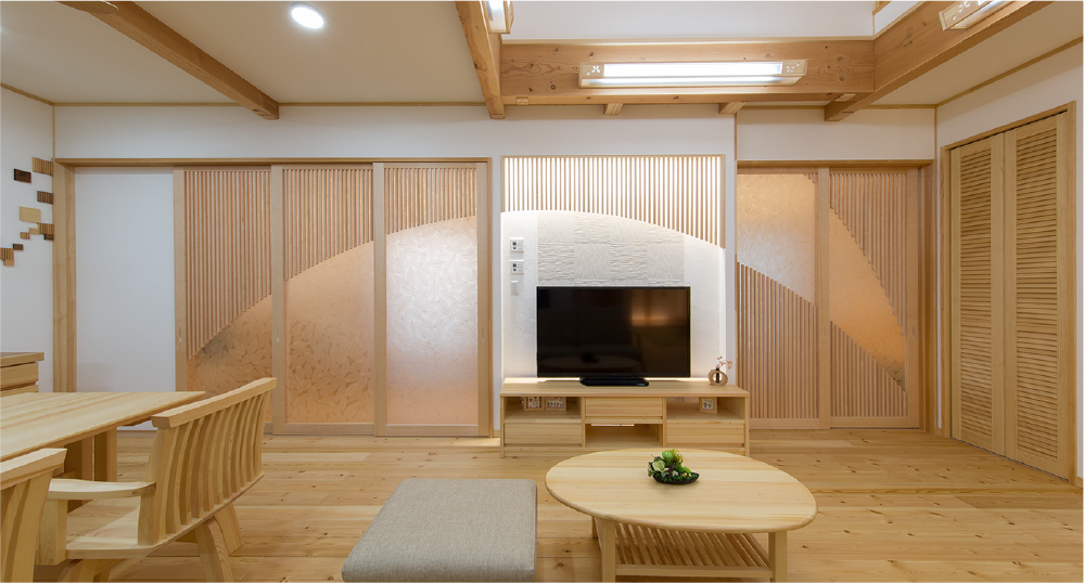 西泉モデルハウス室内　| 行橋・北九州・苅田の注文住宅・リフォームは平原ホーム